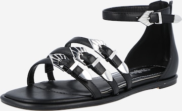 BUFFALO Sandals 'RIEKE' in Black: front