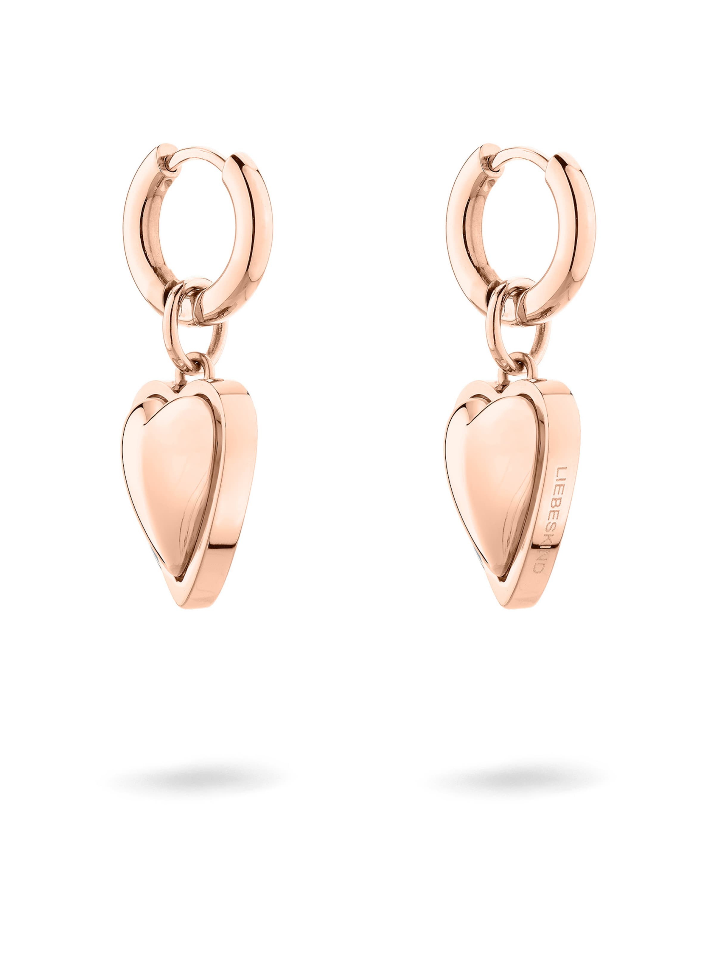 Liebeskind Berlin Earrings 'Heart' in Gold: front