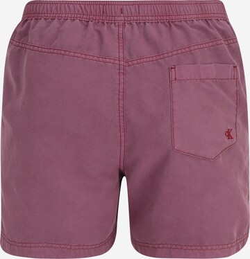 TOMMY HILFIGER Badeshorts 'Authentic' in Lila