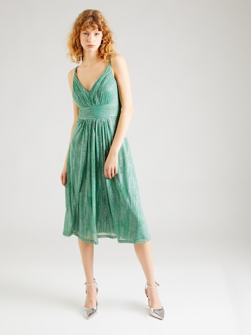 Robe de cocktail VM Vera Mont en vert : devant