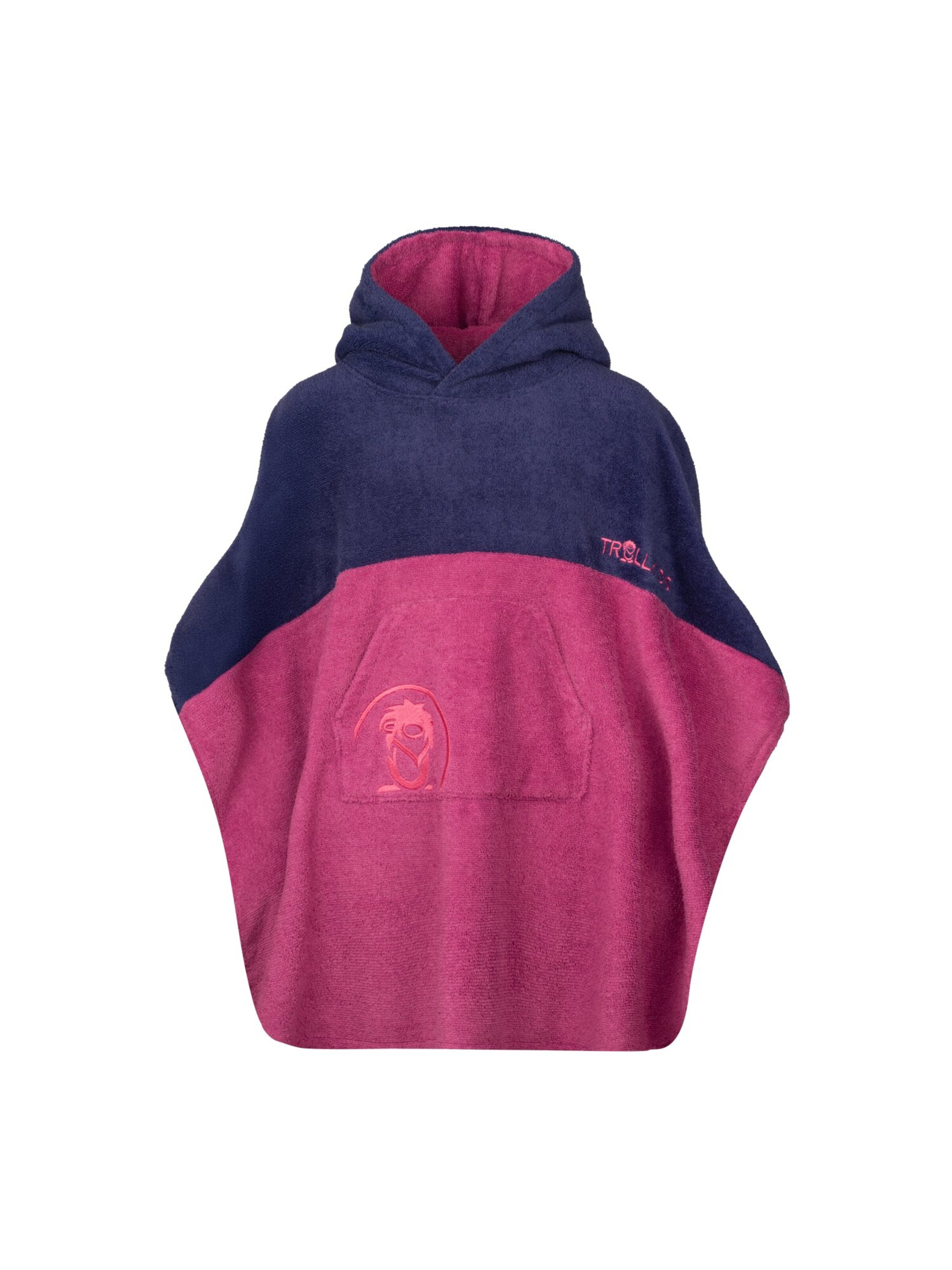 TROLLKIDS Bathrobe in Pink: front