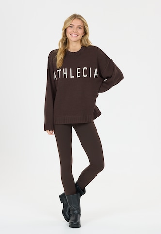 Athlecia Sports sweater 'Lyda' in Brown