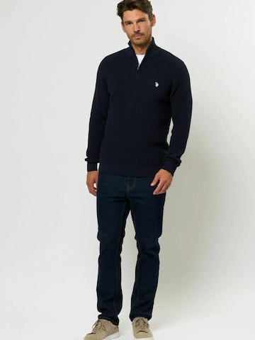 U.S. POLO ASSN. Neulepaita 'Rafael' värissä sininen