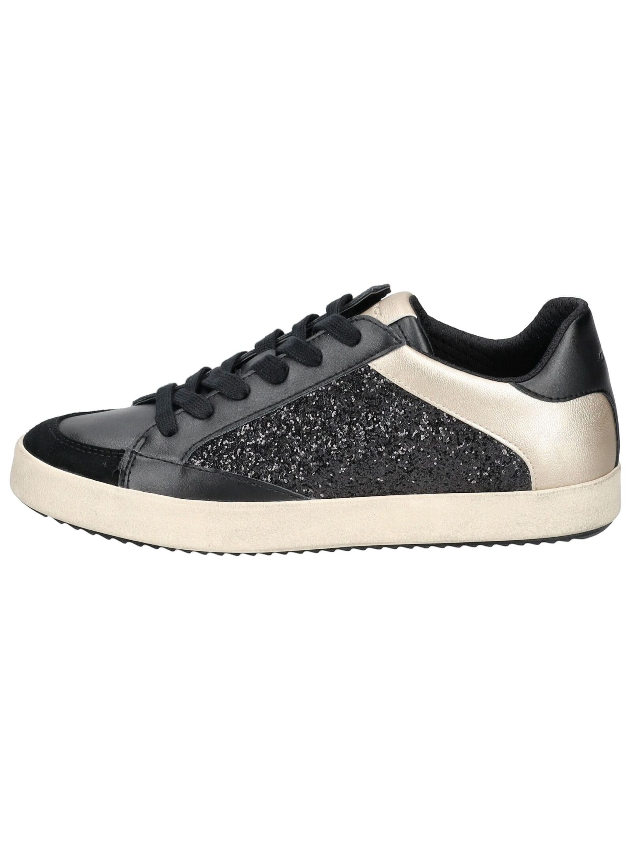 GEOX Platform trainers in Black