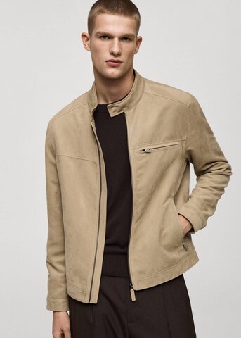 MANGO MAN Jacke 'Boy' in Beige: Vorderseite