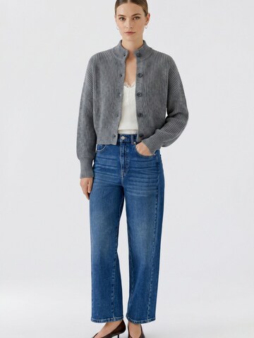 OUI Strickjacke in Grau
