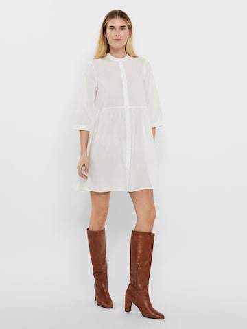 VERO MODA Shirt Dress 'Sisi' in White