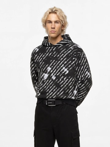 KARL LAGERFELD JEANS - Sudadera en negro: frente