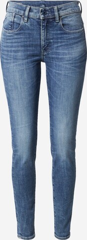 G-Star RAW Skinny Jeans 'Lhana' in Blauw: voorkant