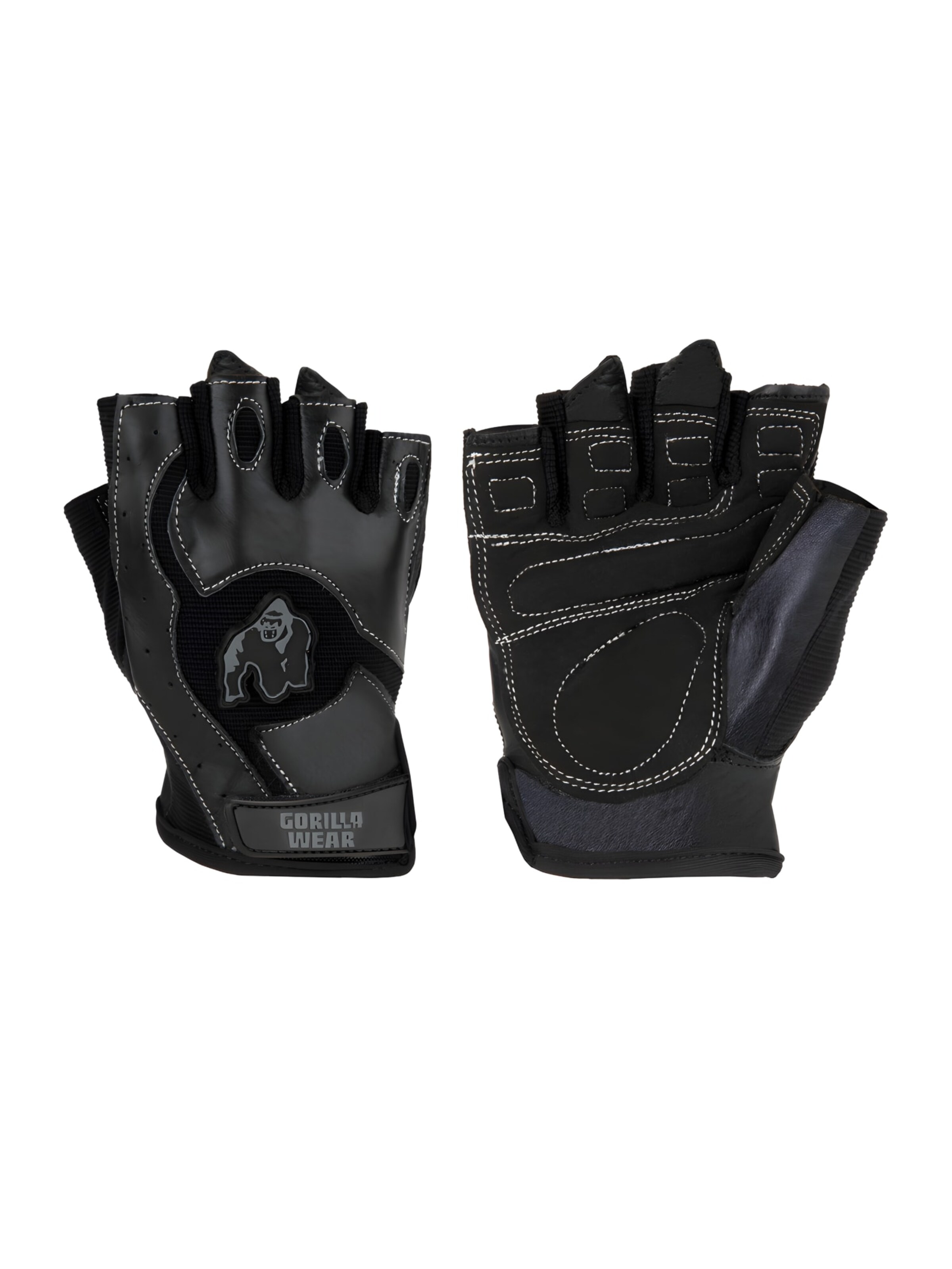 Gants de sport 'Mitchell ' Gorilla Wear en noir : devant