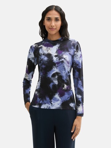 TOM TAILOR Shirt in Blue: front