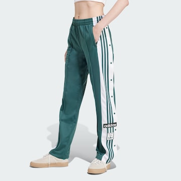 ADIDAS ORIGINALS Loose fit Pants 'Adibreak' in Green: front