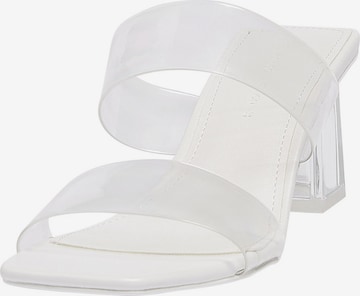 Pull&Bear Pantolette in Transparent: predná strana