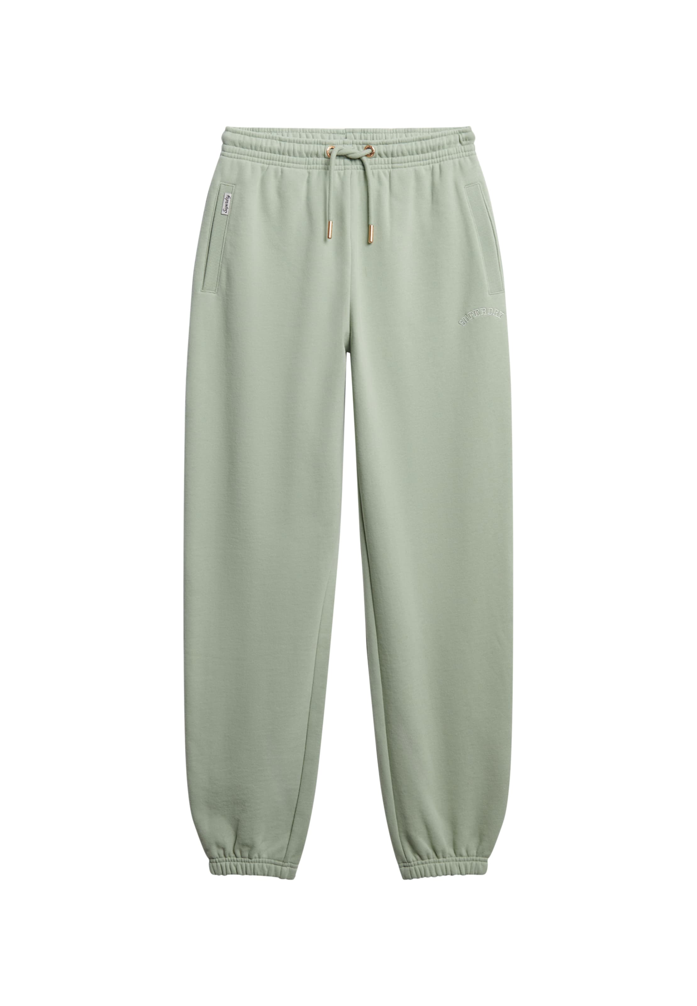 Superdry Pants 'Essential' in Green: front