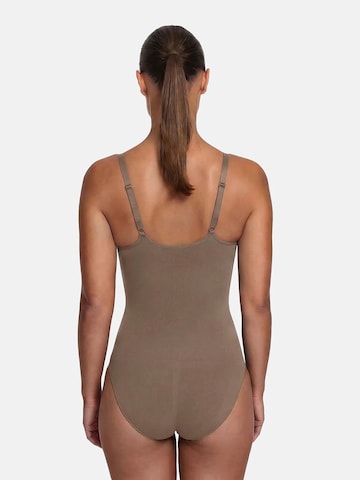 cfab Shaping bodysuit 'Bodysuit Sculpting Shapewear mit Slip' in Brown