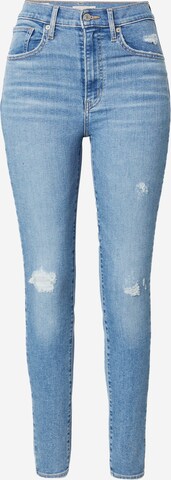 LEVI'S ® Jeans 'Mile High Super Skinny' in Blauw: voorkant