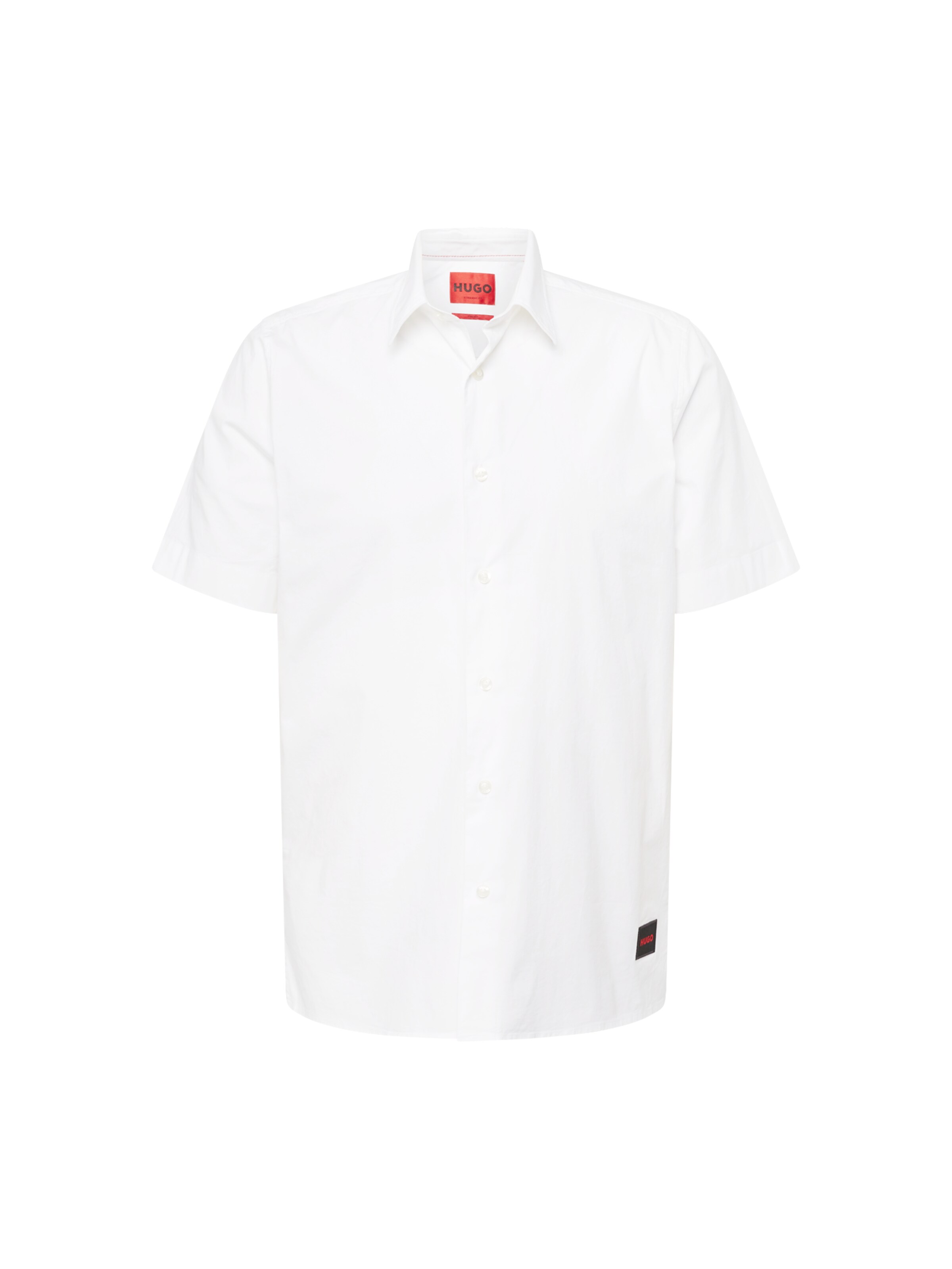 HUGO Hemd 'Ebor' in Weiß: Vorderseite
