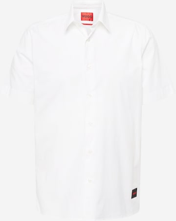 HUGO Red Regular Fit Skjorte 'Ebor' i hvit: forside