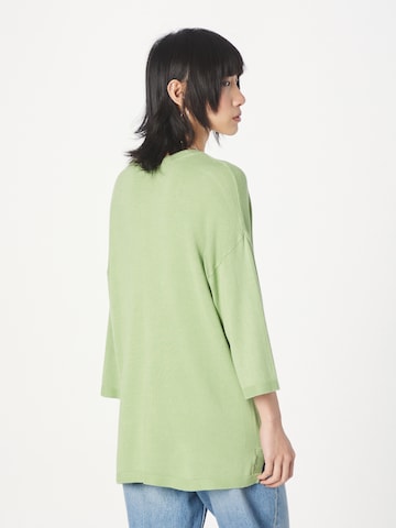 Fransa Sweter 'BLUME' w kolorze zielony