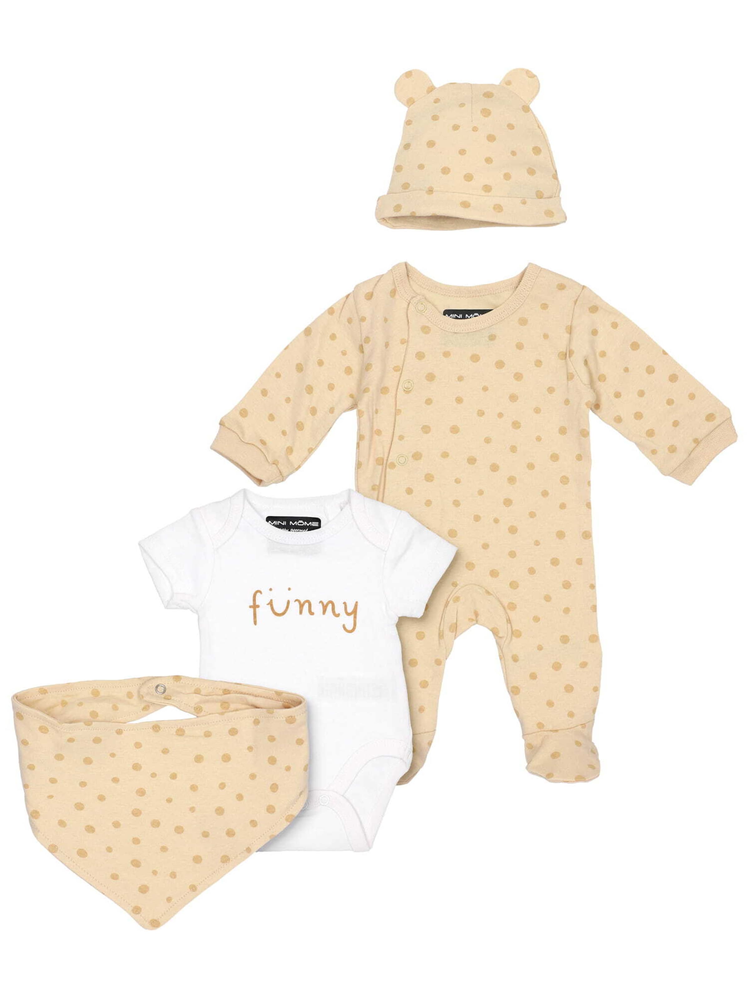 Set di aptex in giallo: frontale