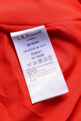 L.K.Bennett Abendkleid XS in Rot