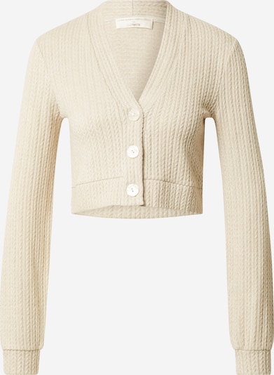 Guido Maria Kretschmer Collection Strickjacke 'Biba' in beige, Produktansicht
