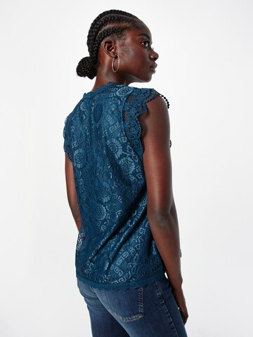 PIECES Blouse 'Olline' in Blue