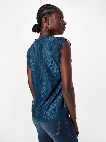 PIECES Blouse 'Olline' in Blauw