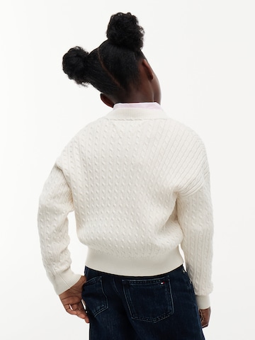 TOMMY HILFIGER Pullover in Beige