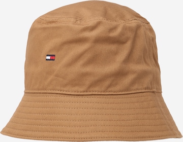 TOMMY HILFIGER Hat in Brown: front