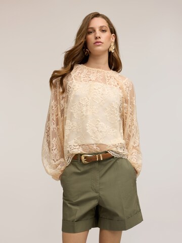 Camicia da donna di MOTIVI in beige: frontale