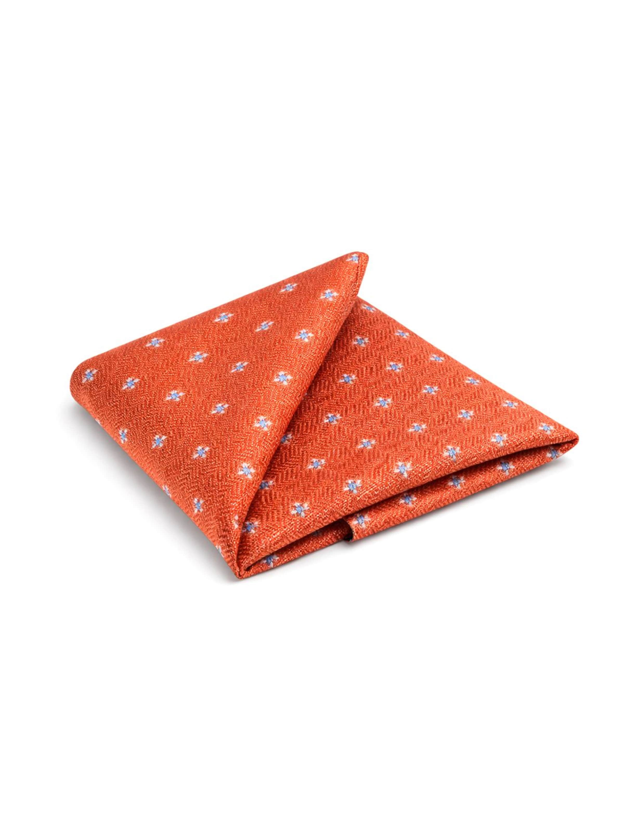 Suitable Pocket Square in Red: front