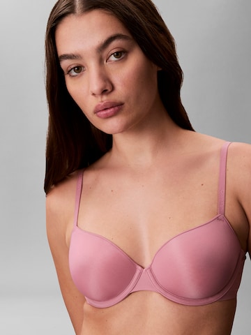 Invisible Soutien-gorge 'Perfectly Fit Ultralight' Calvin Klein en rose : devant
