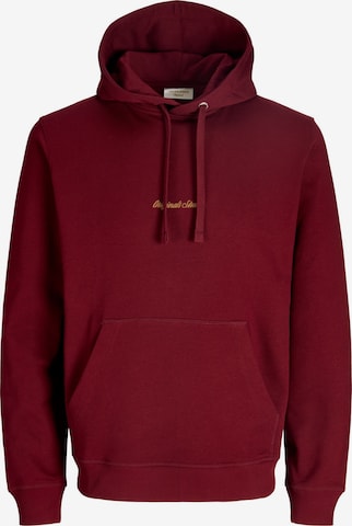 Sweat-shirt 'JORNorrebro' JACK & JONES en rouge : devant