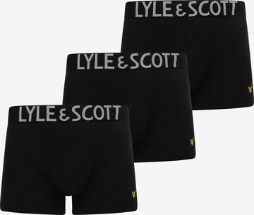 Lyle & Scott Boxer shorts in Black: front