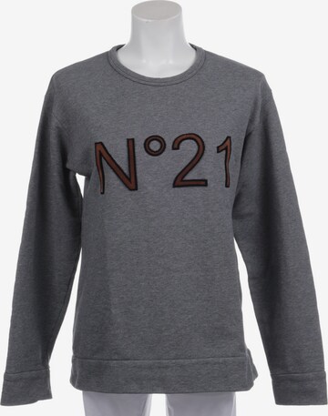 N°21 Sweatshirt & Zip-Up Hoodie in XS in Grey: front