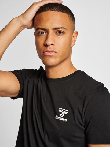 Hummel - Camisa funcionais 'Icons' em preto