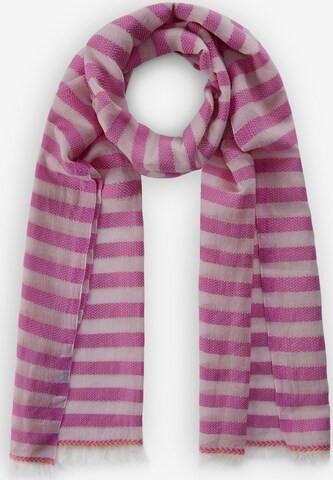 CODELLO Scarf in Pink: front