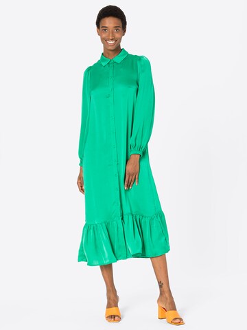 Robe-chemise 'VERT' Freequent en vert : devant