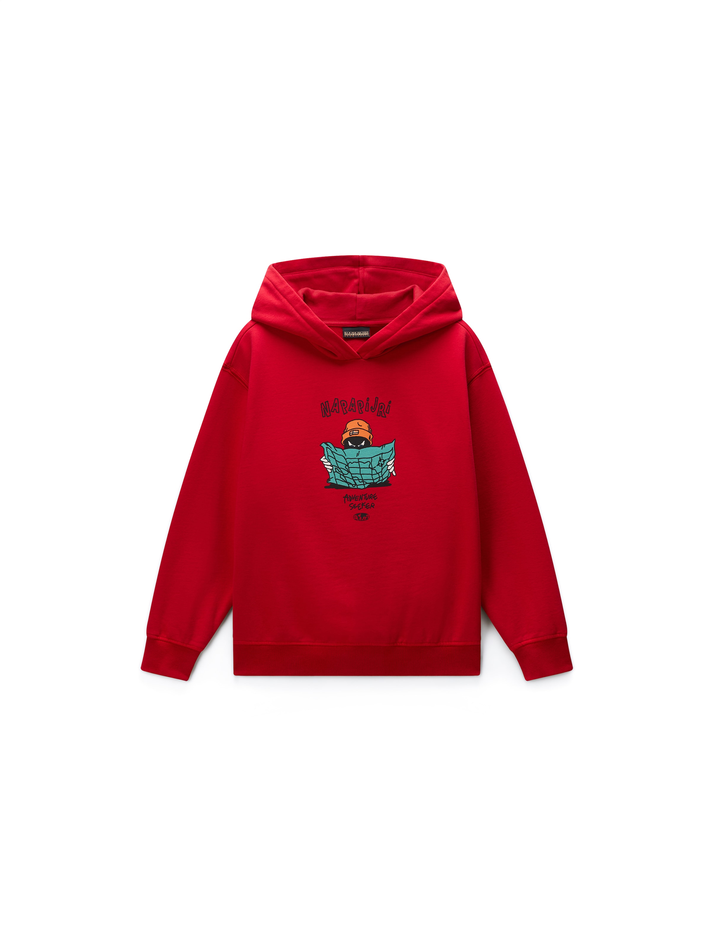Felpa 'Flein' di NAPAPIJRI in rosso: frontale