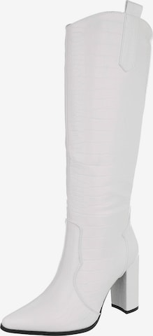 Ital-Design Stiefel in Beige: Vorderseite