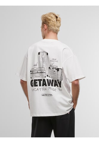 Another Cotton Lab - Camiseta 'Getaway' en blanco