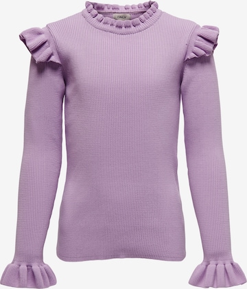 KIDS ONLY Sweater 'Sally' in Purple: front