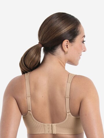 ANITA Bustier BH 'Air Control Delta Pad Sport' in Beige