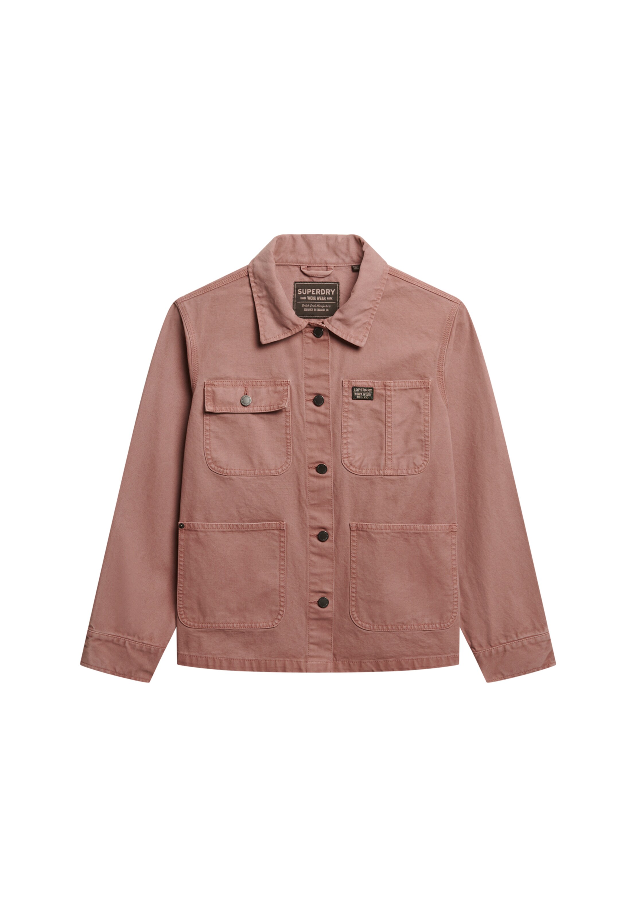 Superdry & Co Tussenjas 'Chore' in Roze: voorkant