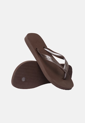 Séparateur d'orteils 'TIRAS' HAVAIANAS en marron