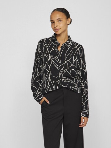 VILA Bluse i sort: forside