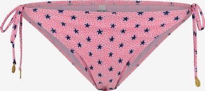 Slip costum de baie Shiwi pe albastru închis / roz deschis / alb, Vizualizare produs