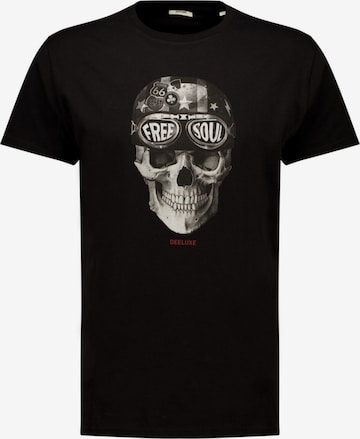 Deeluxe Shirt in Schwarz: Vorderseite
