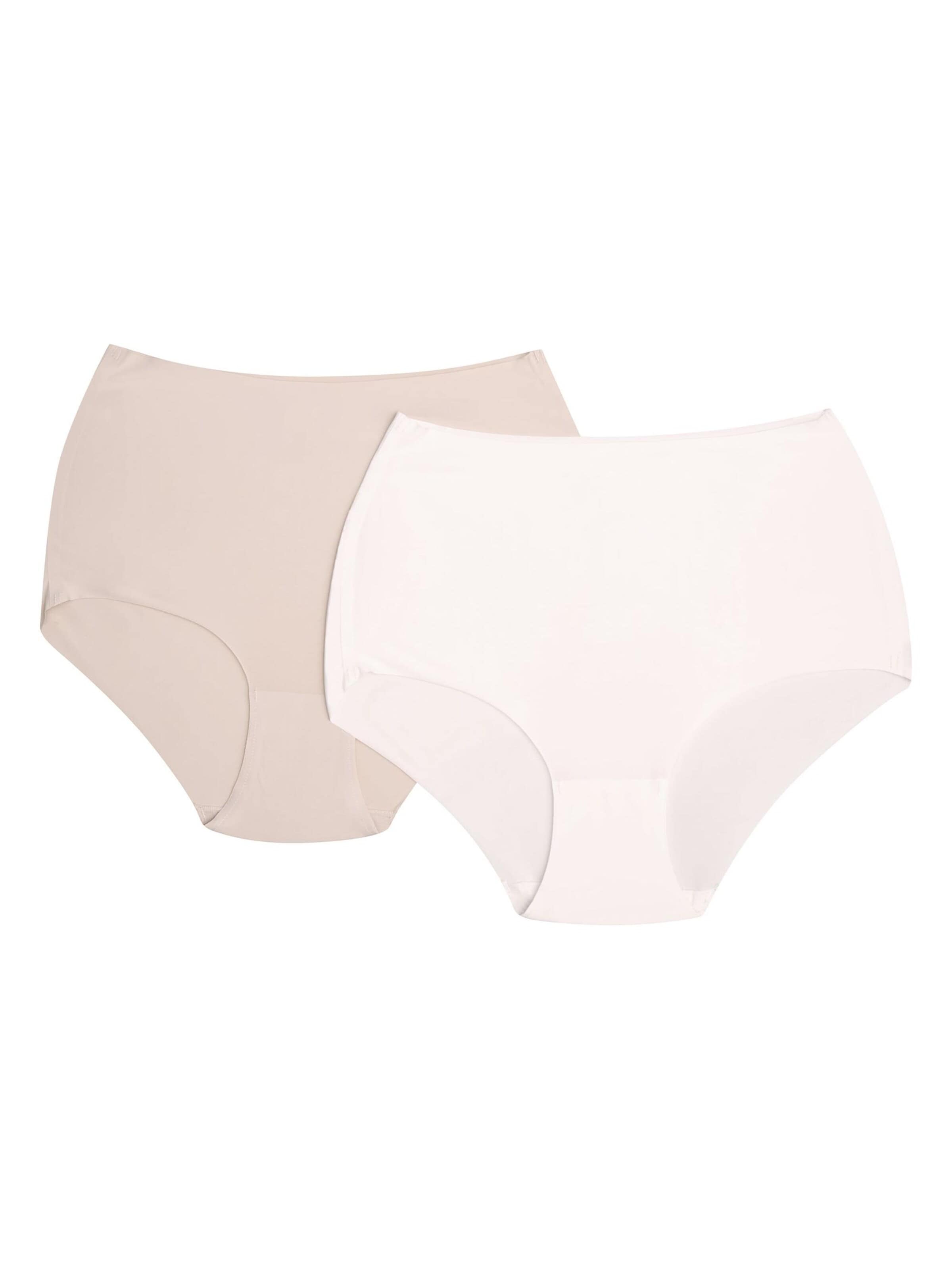 Henderson Broekje 'Taillenslip Bump im 2er Pack, hohe Leibhöhe, nahtlos' in Beige: voorkant